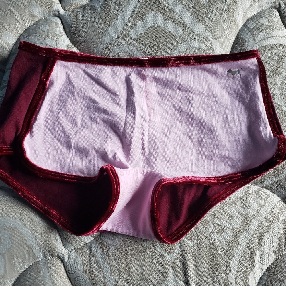 Victoria's secret boyshorts velvet
